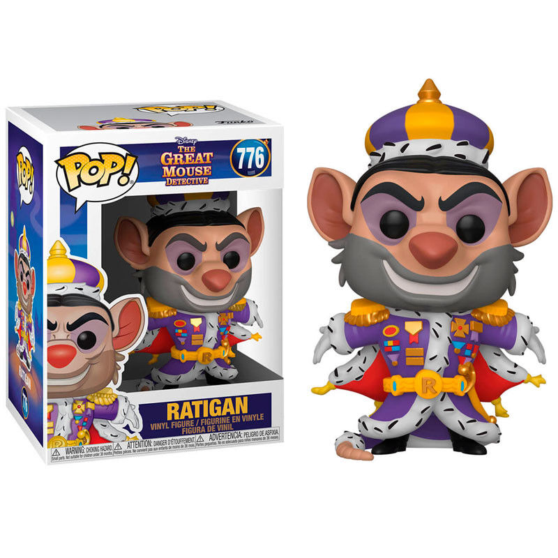 Funko POP BASIL L'INVESTIGATOPO RATIGAN 776